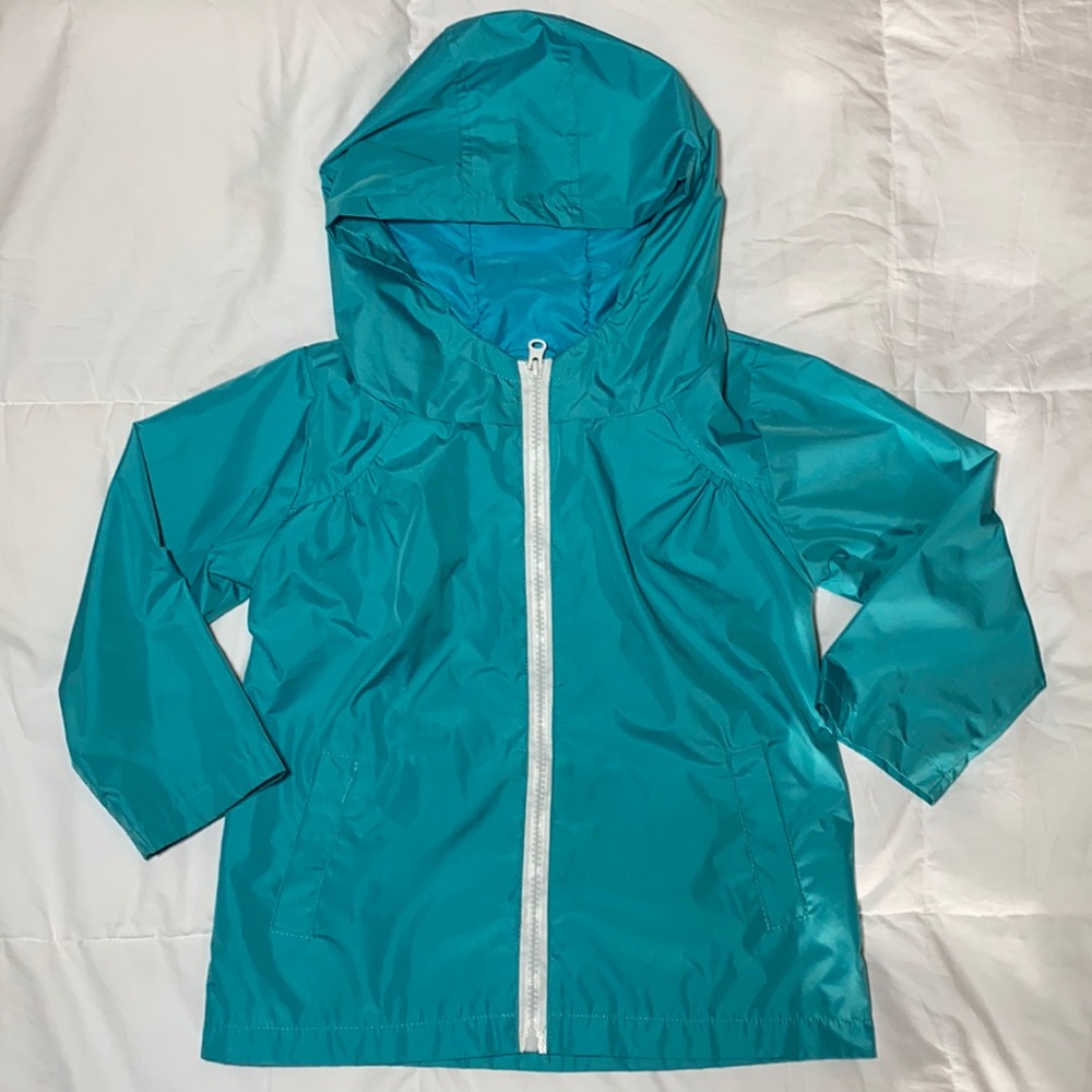Lined rain jacket